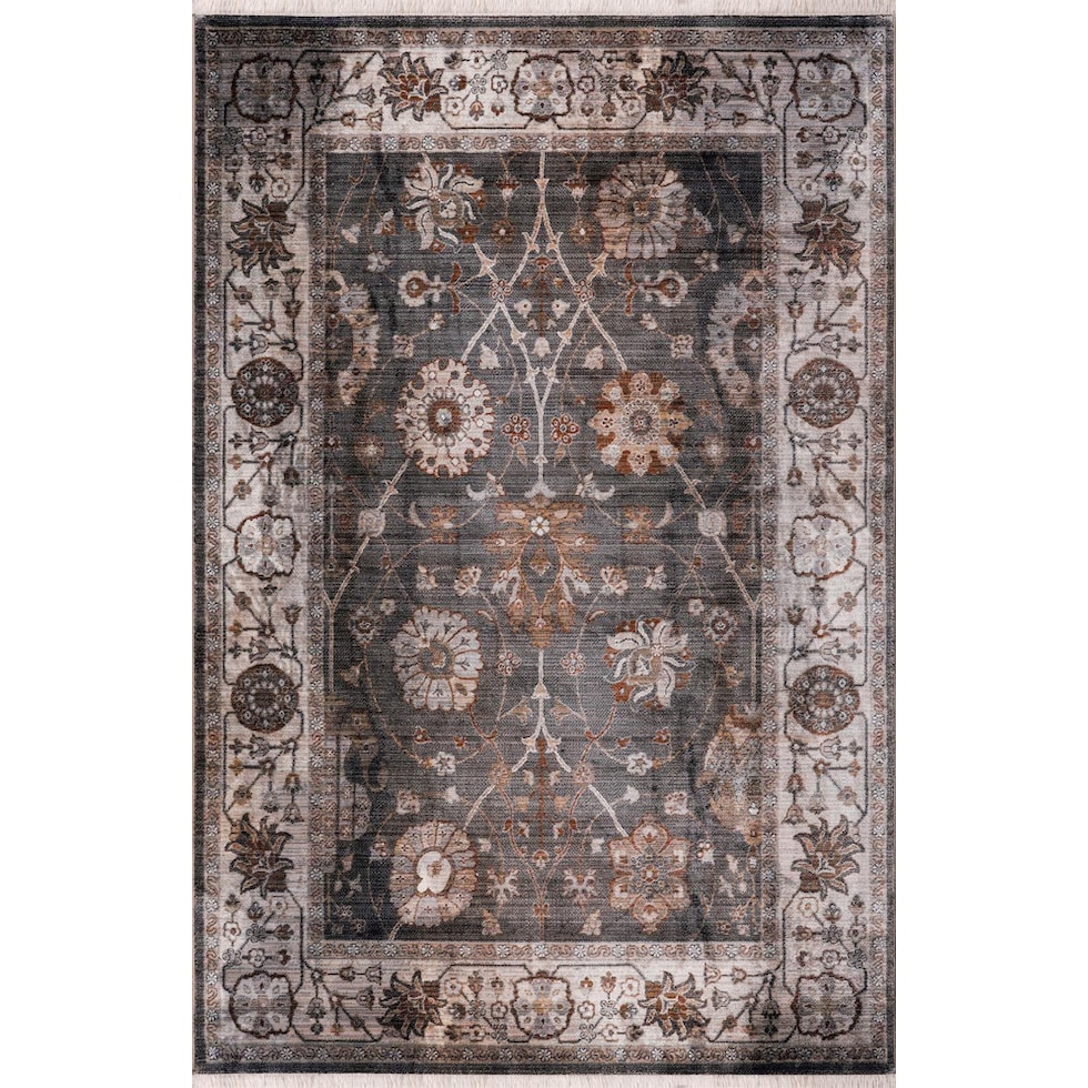 garant gray area rug  x    