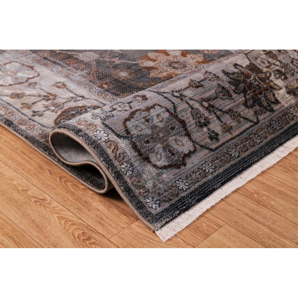 garant gray area rug  x    