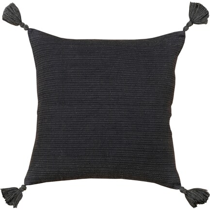 Garcelle 20" X 20" Pillow - Black