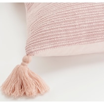 garcelle pink accent pillow   