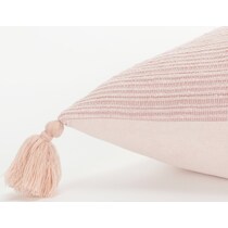 garcelle pink accent pillow   