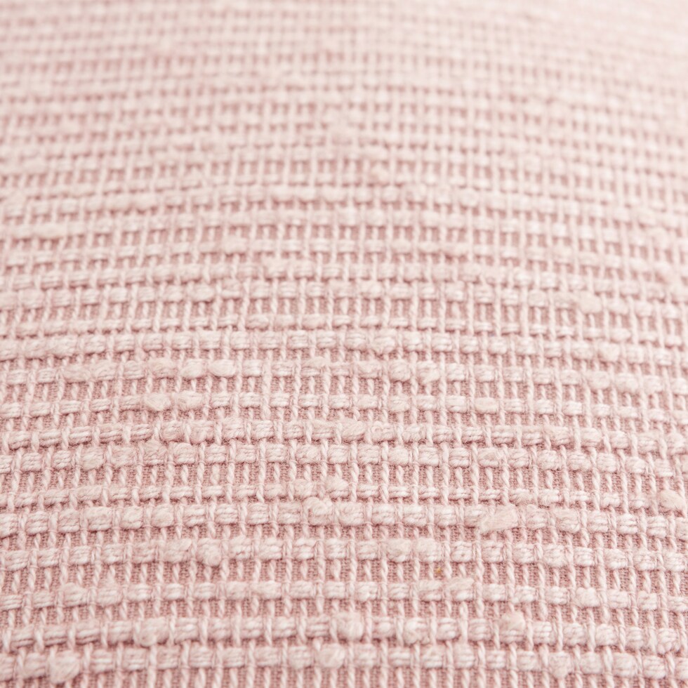 garcelle pink accent pillow   