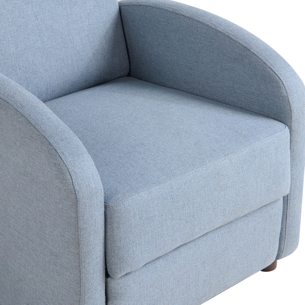 gardena blue recliner   