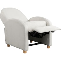 gardena white recliner   