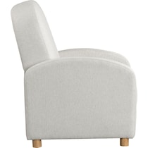 gardena white recliner   