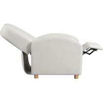 gardena white recliner   