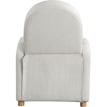 gardena white recliner   