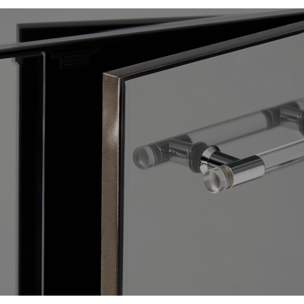 garnett gray nightstand   