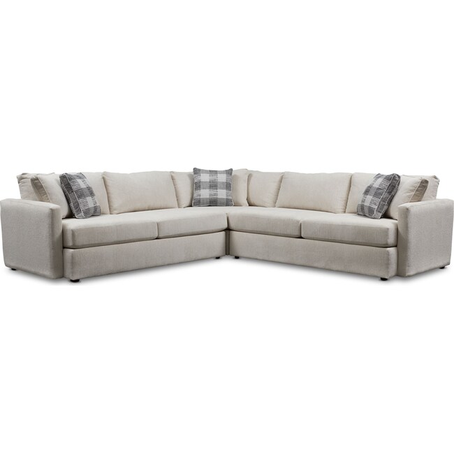 Living Room Furniture - Garrett 3-Piece Sectional