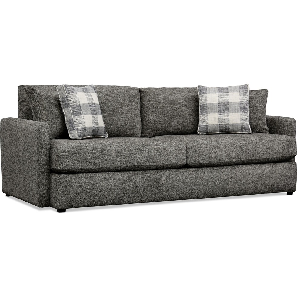 garrett gray sofa   