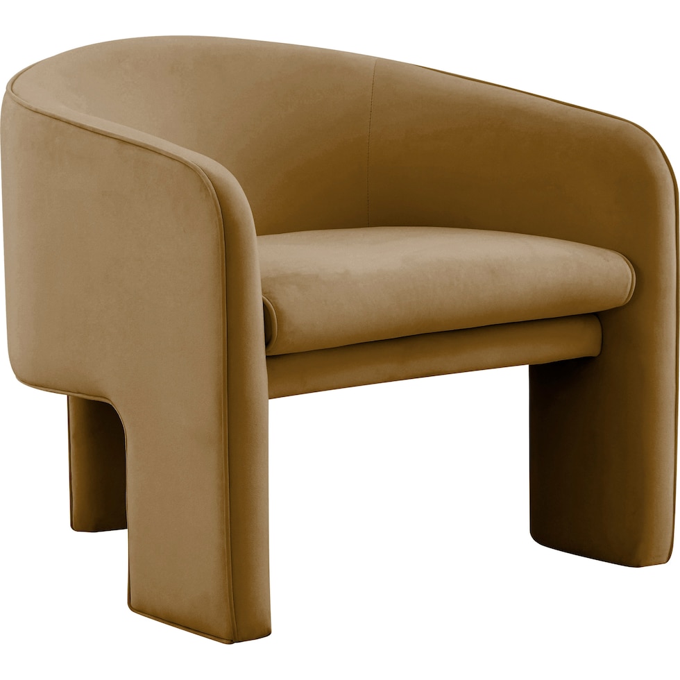 gary gold accent chair   