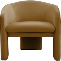 gary gold accent chair   