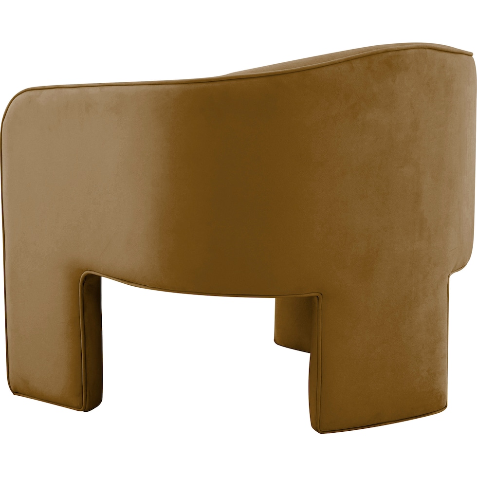 gary gold accent chair   