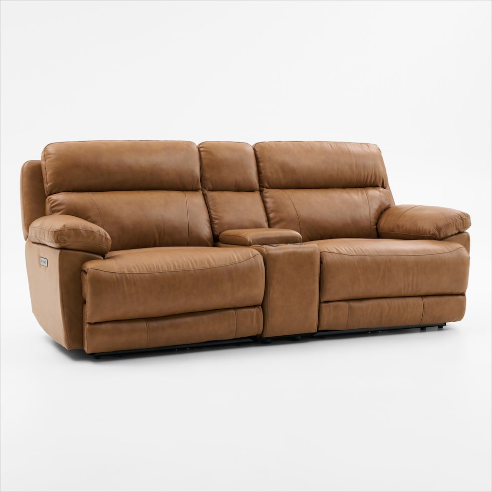 gatlin light brown loveseat   