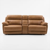 gatlin light brown loveseat   