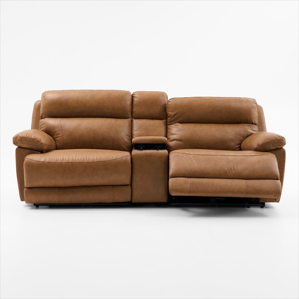 gatlin light brown loveseat   