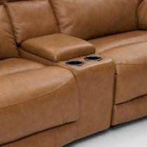 gatlin light brown loveseat   