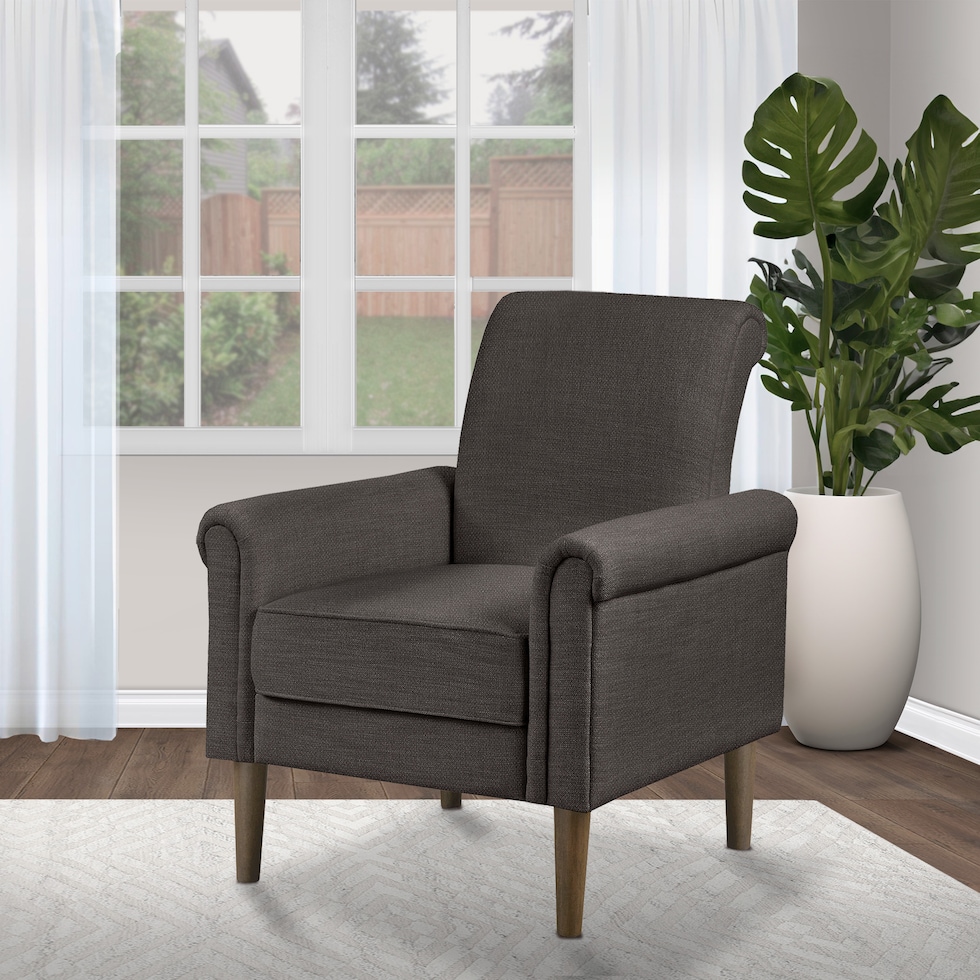 gavin gray accent chair   