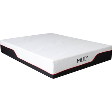 Gel Bamboo Charcoal AeroFusion Foam 12" Mattress in a Box