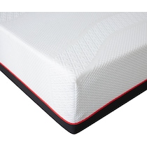 gel bamboo charcoal aerofusion white twin mattress   
