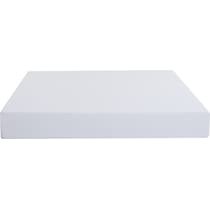 gel green tea aerofusion memory foam white full mattress   