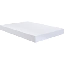 gel green tea aerofusion memory foam white king mattress   