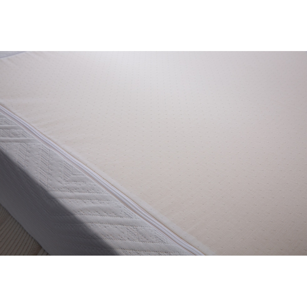 gel green tea aerofusion memory foam white king mattress   