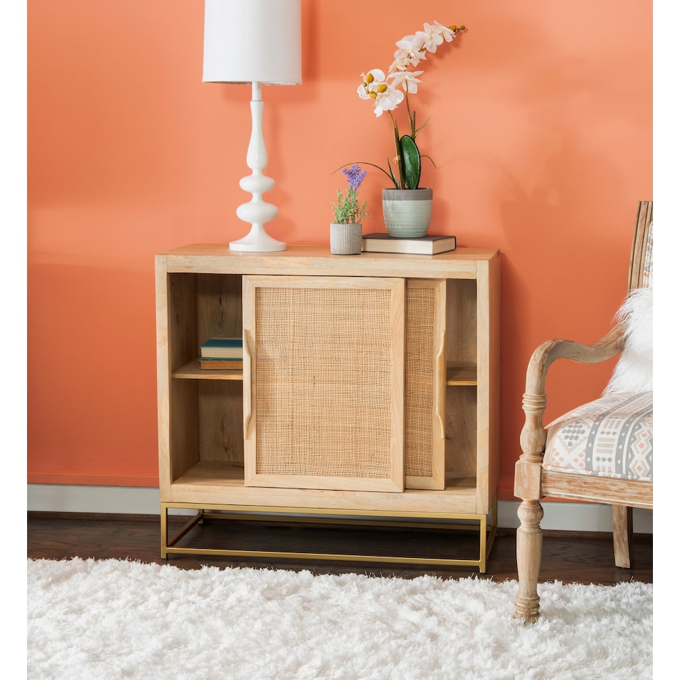 gelda light brown cabinet   