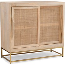 gelda light brown nightstand   