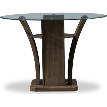 Gemini Counter-Height Dining Table and 4 Stools