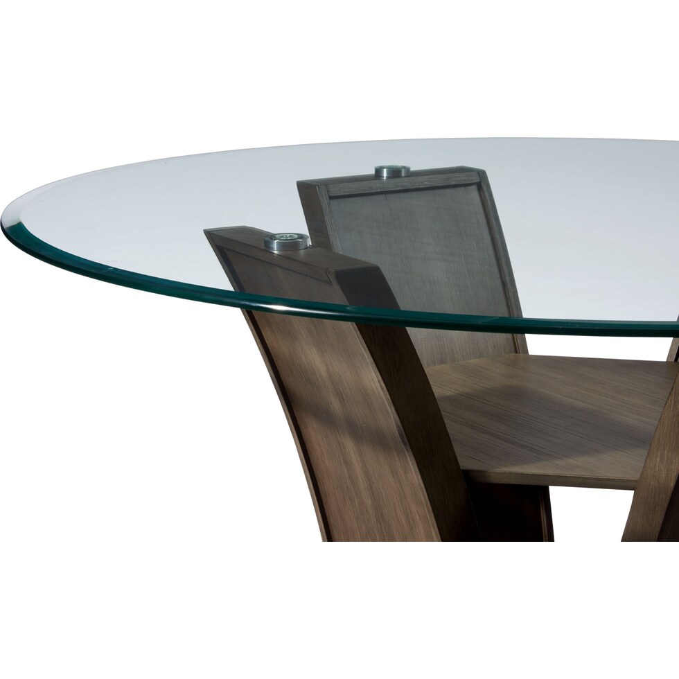 gemini gray  pc counter height dining room   
