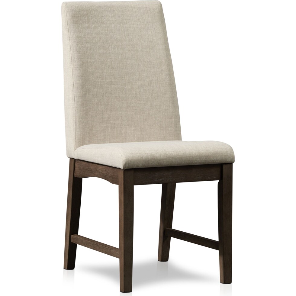 gemini gray dining chair   