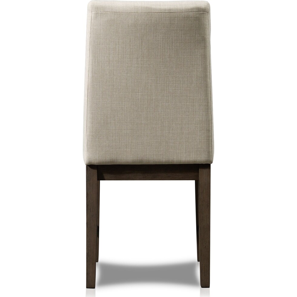 gemini gray dining chair   