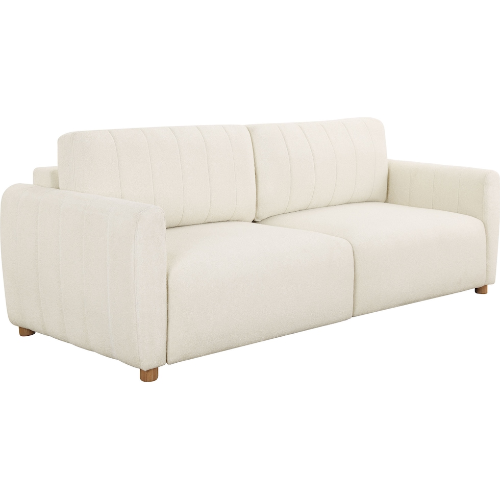 gemma white sofa bed   
