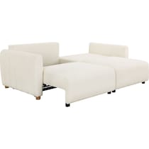 gemma white sofa bed   