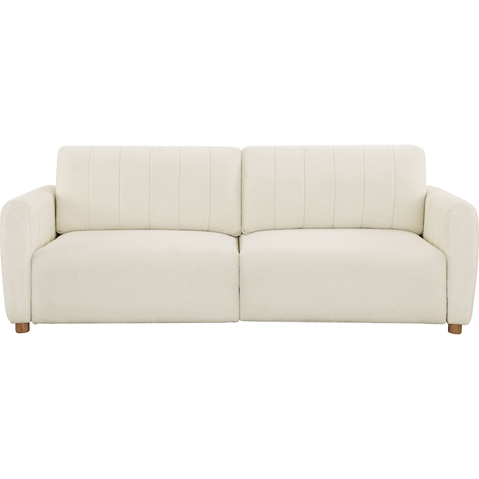 gemma white sofa bed   