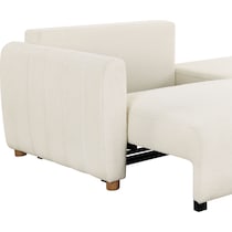 gemma white sofa bed   