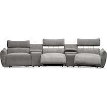 genesis gray sectional   