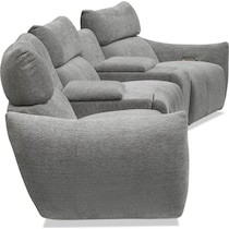 genesis gray sectional   