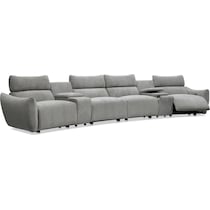 genesis gray sectional   