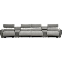 genesis gray sectional   