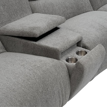 genesis gray sectional   