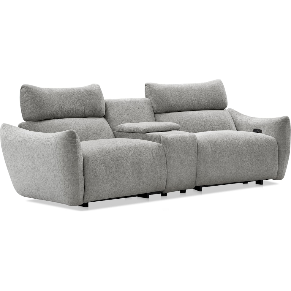 genesis gray sectional   