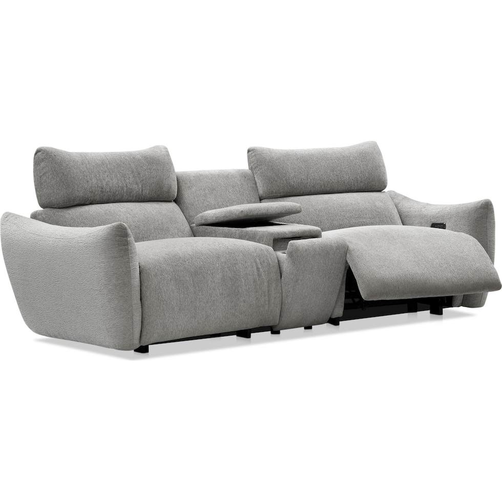 genesis gray sectional   