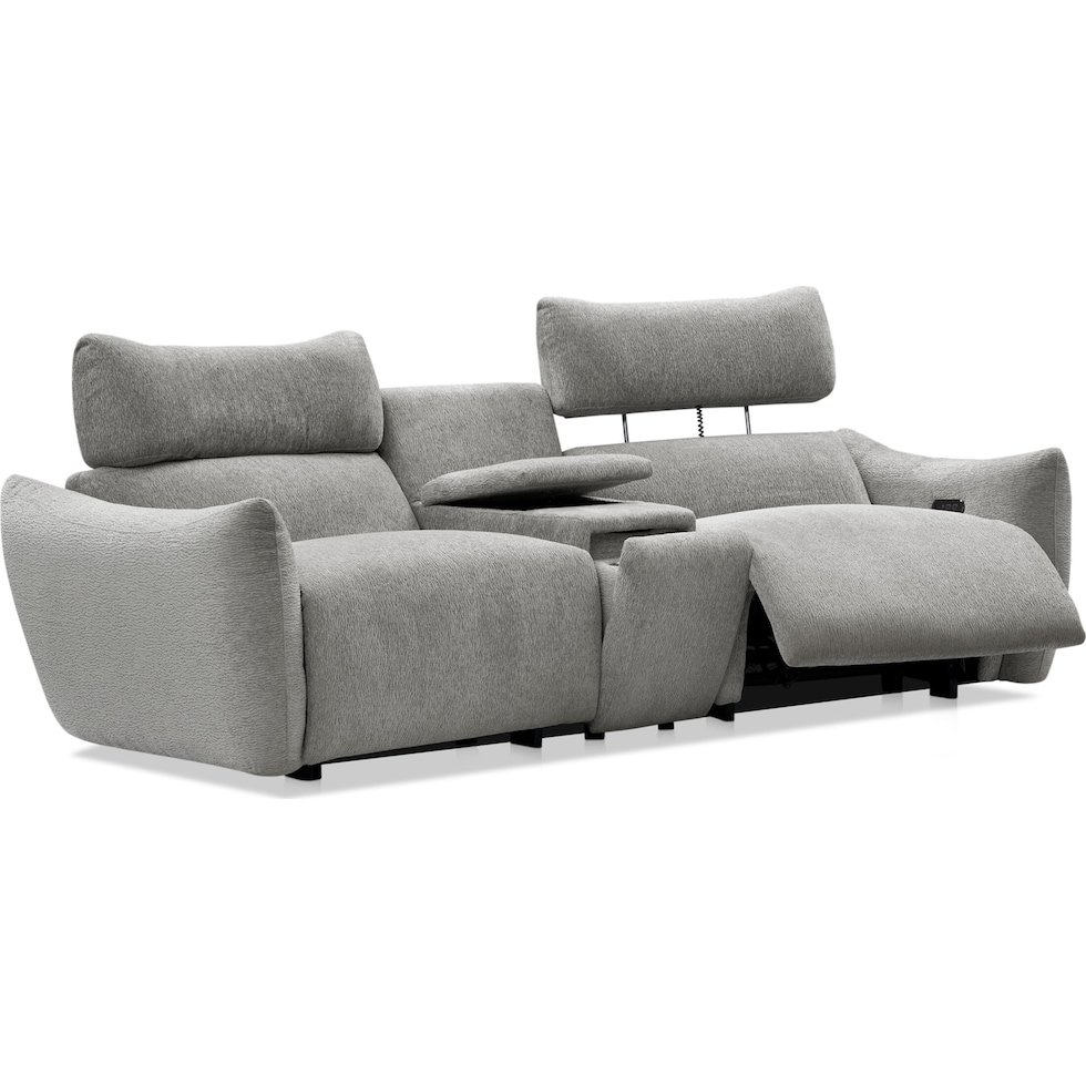 genesis gray sectional   