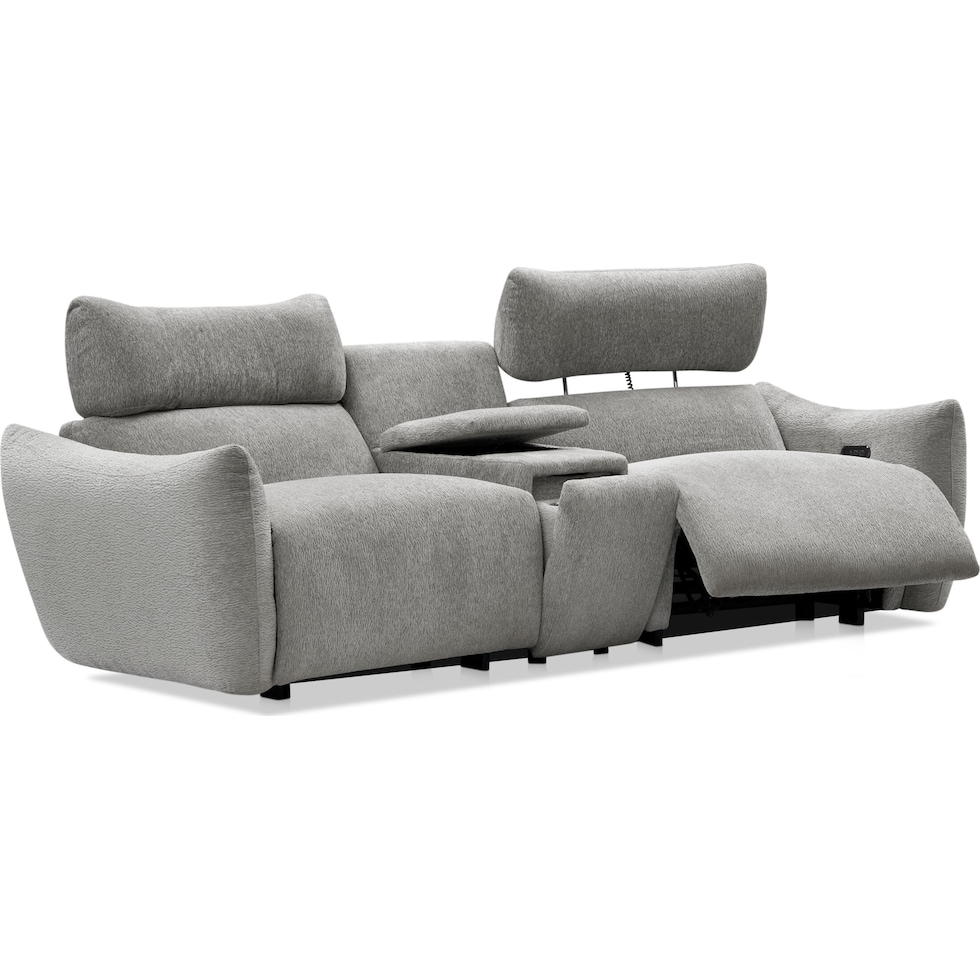 genesis gray sectional   