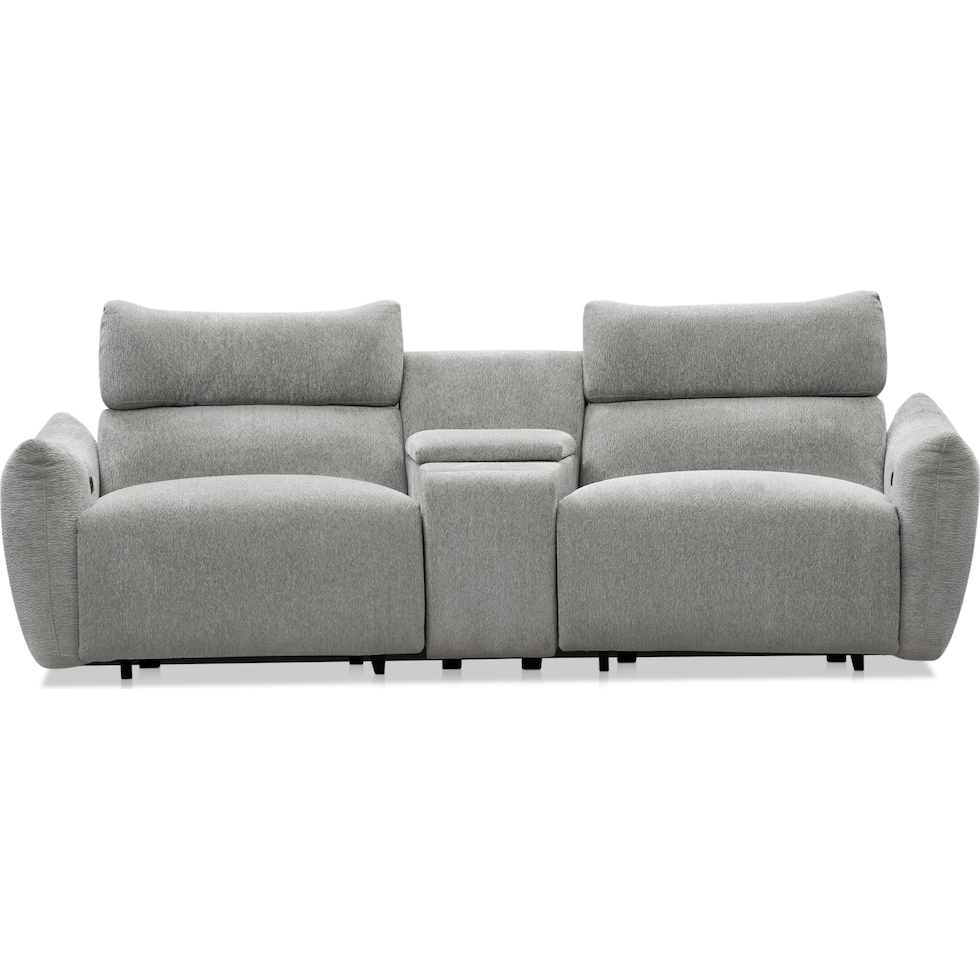 genesis gray sectional   