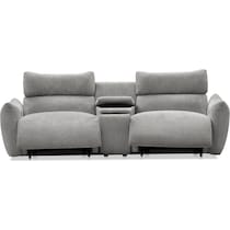 genesis gray sectional   