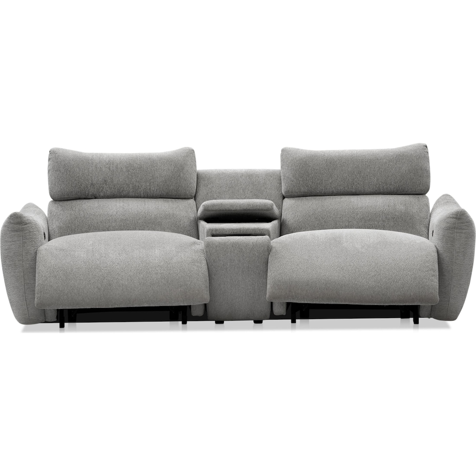 genesis gray sectional   