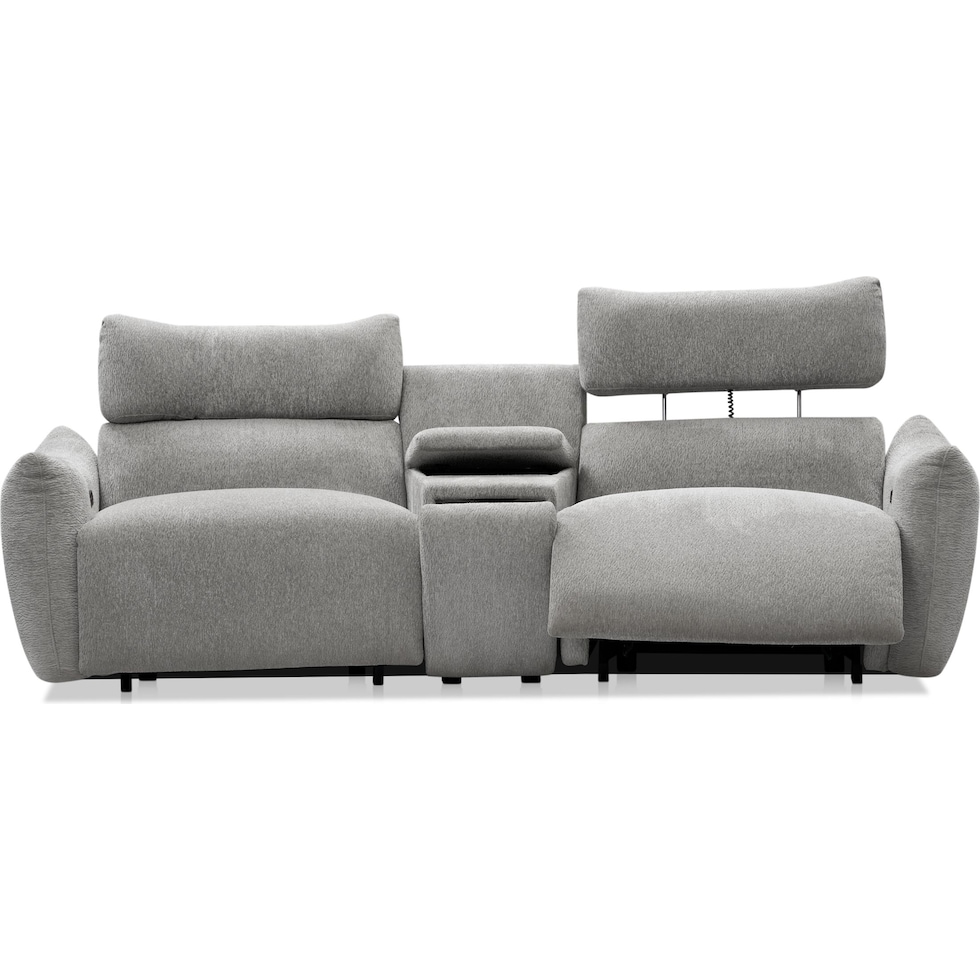 genesis gray sectional   